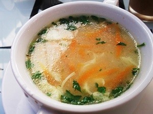 broth based soup - one of the best appetite suppressing foods