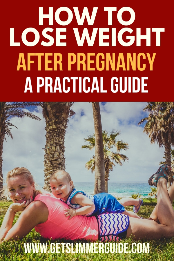 Post pregnancy weight loss can be difficult! Find out how to lose weight after having a baby. This post postpartum weight loss guide is simple and practical. #weightloss #postpartum #losingweight #loseweightafterpregnancy #losebabyweight