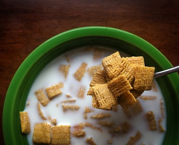 sugar-rich cereal can cause hunger