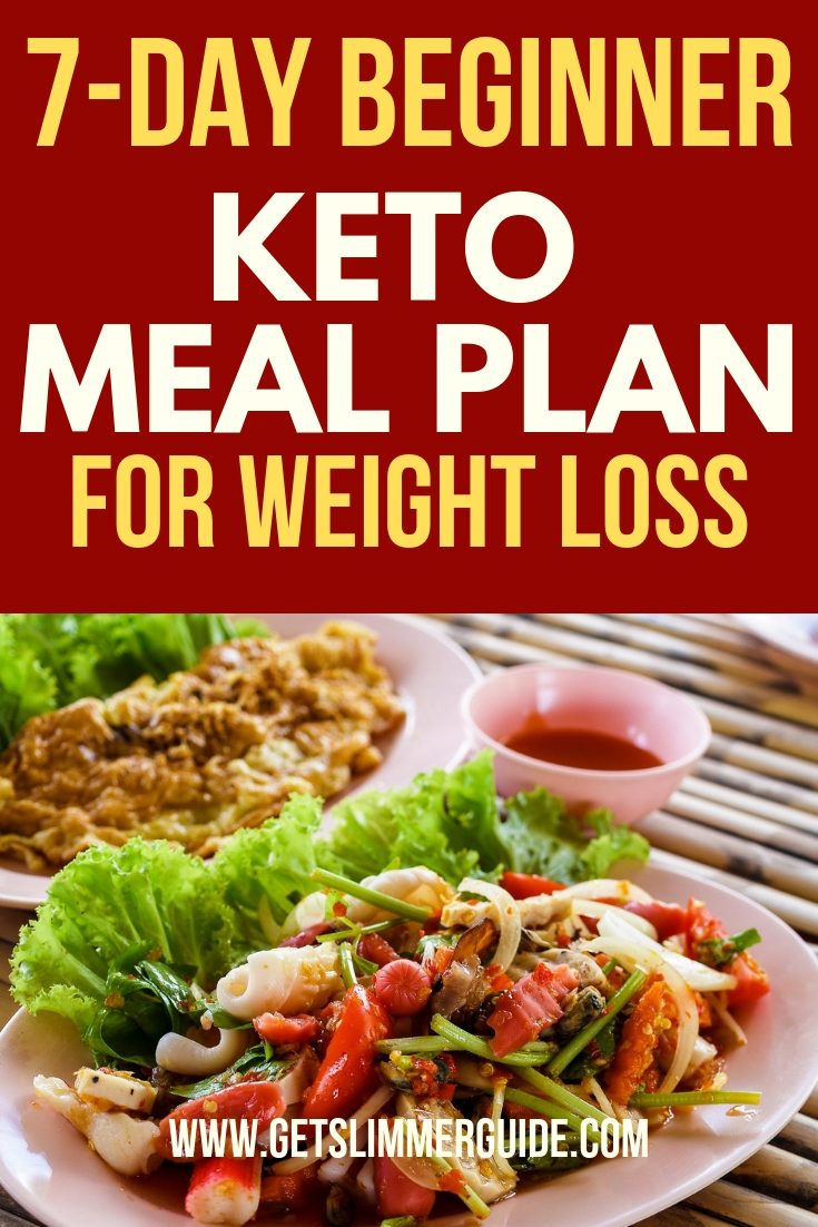 7 Day Beginner Keto Meal Plan for Weight Loss to Get You Started!